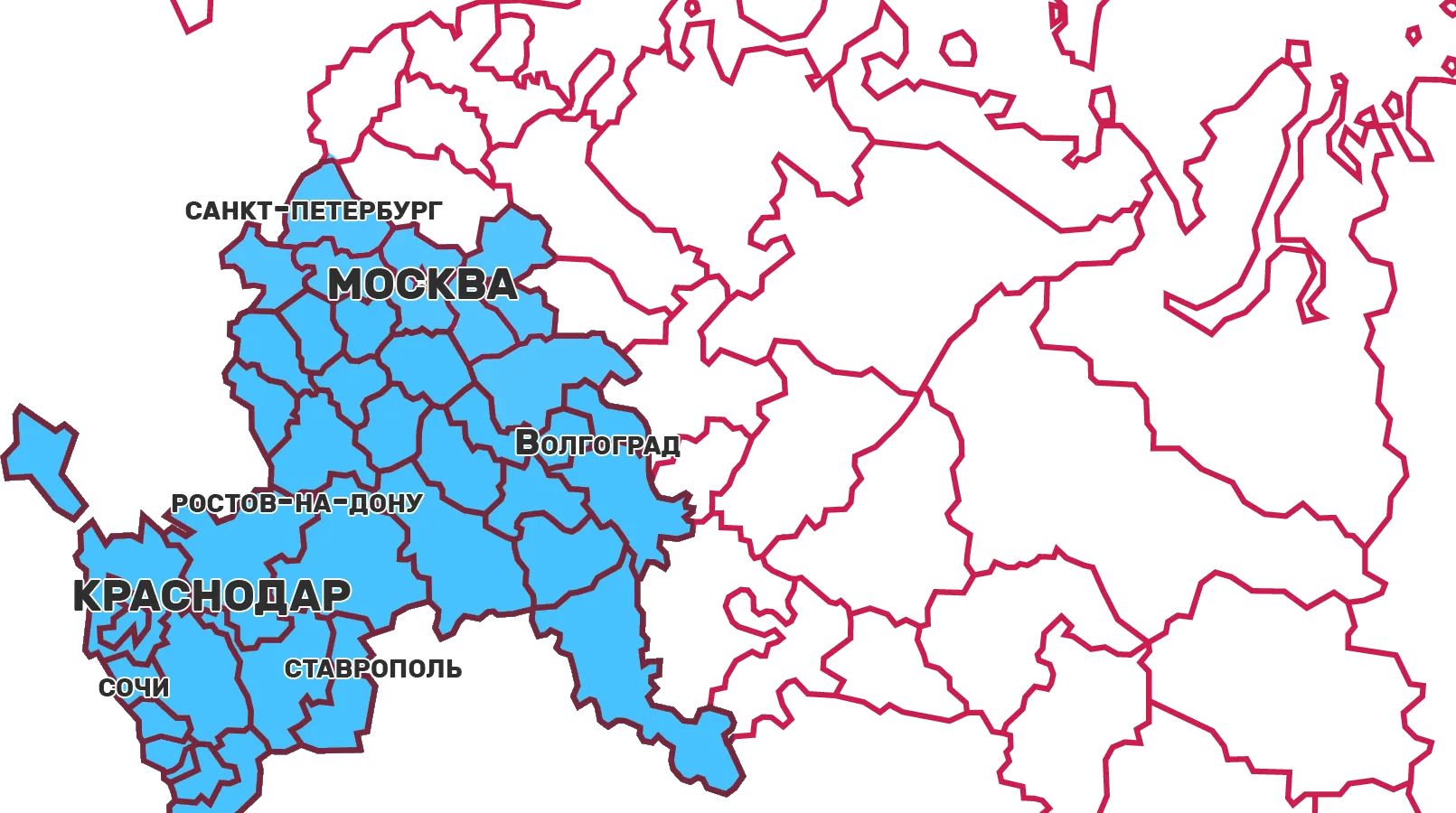 Карта в Новокубанске